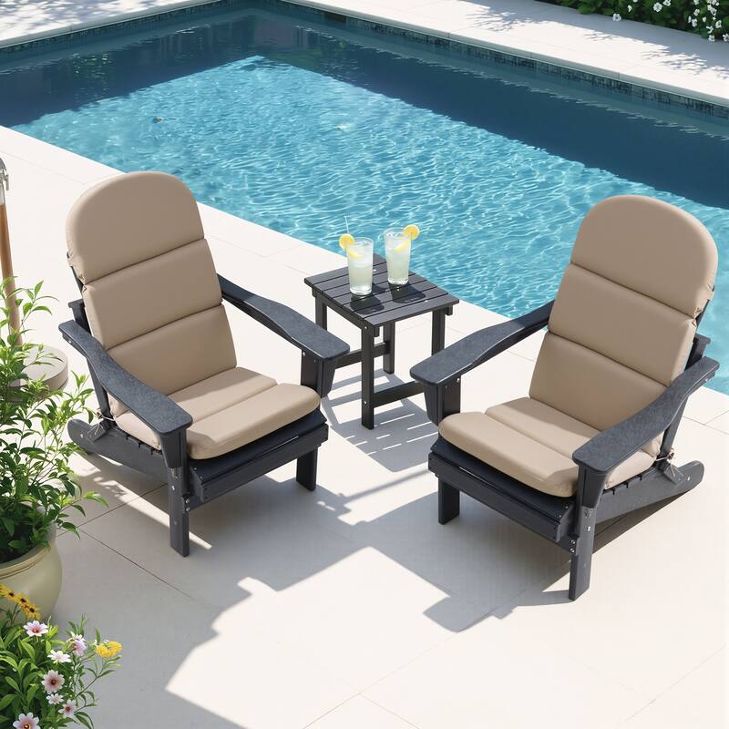 Crestlive Products Outdoor Adirondack Chair Cushion Patio Chair Pad