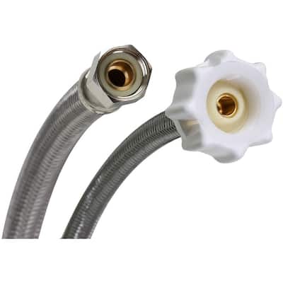 Fluidmaster 16" Toilet Connector, 3/8" Compression x 7/8" Ballcock