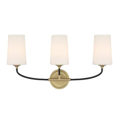 Crystorama Lighting Group NIL-70013 Niles 3 Light 24" Wide Vanity