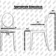preview thumbnail 2 of 26, Clear Modern Dining Molded Armless No Arm Side Chairs Stacking Plastic Home Office Kitchen Work Bedroom Designer