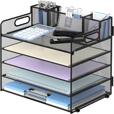 5 Tier Desk Organizer - 13"L x 9.25"W x 13.38"H