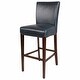 preview thumbnail 2 of 25, NPD Furniture Milton Bonded Leather Bar Stool Vintage Blue
