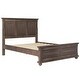 preview thumbnail 4 of 6, Traditional Town and Country Style Pinewood Queen Bed - Kids' Beds