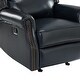 preview thumbnail 20 of 62, Ilario 32.67'' Wide Genuine Leather Manual Rocker Recliner, Set of 2