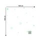 preview thumbnail 5 of 4, Walplus Peel and Stick Wall Stickers Glow In The Dark Alien Stars