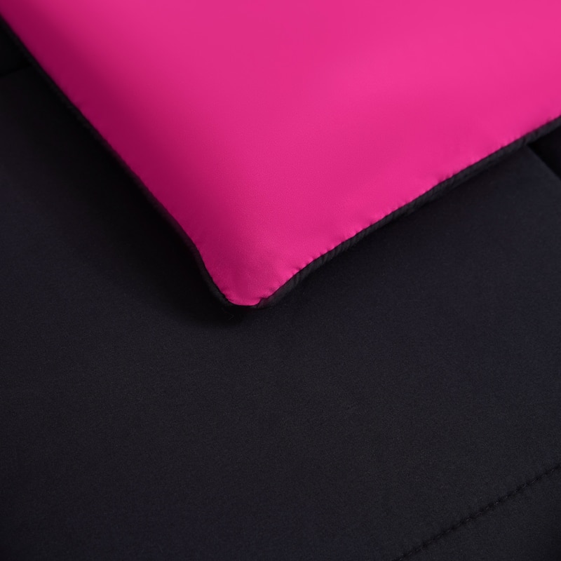 Juicy Couture Box Stitch Reversible Comforter Sets