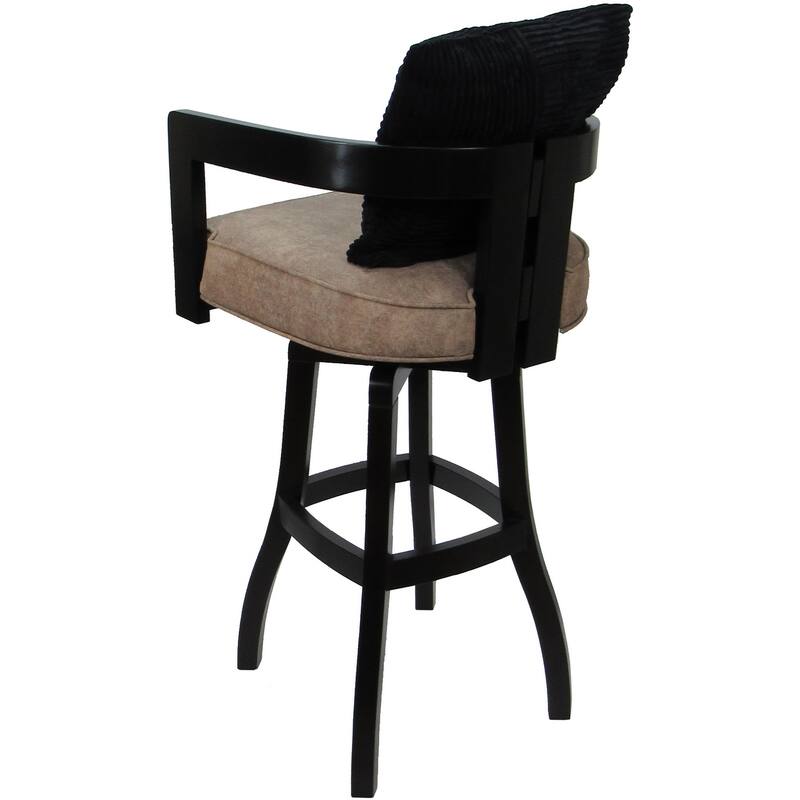 Swivel Wood Counter Bar or Extra Tall Stool - Kadir on S-Base - N/A