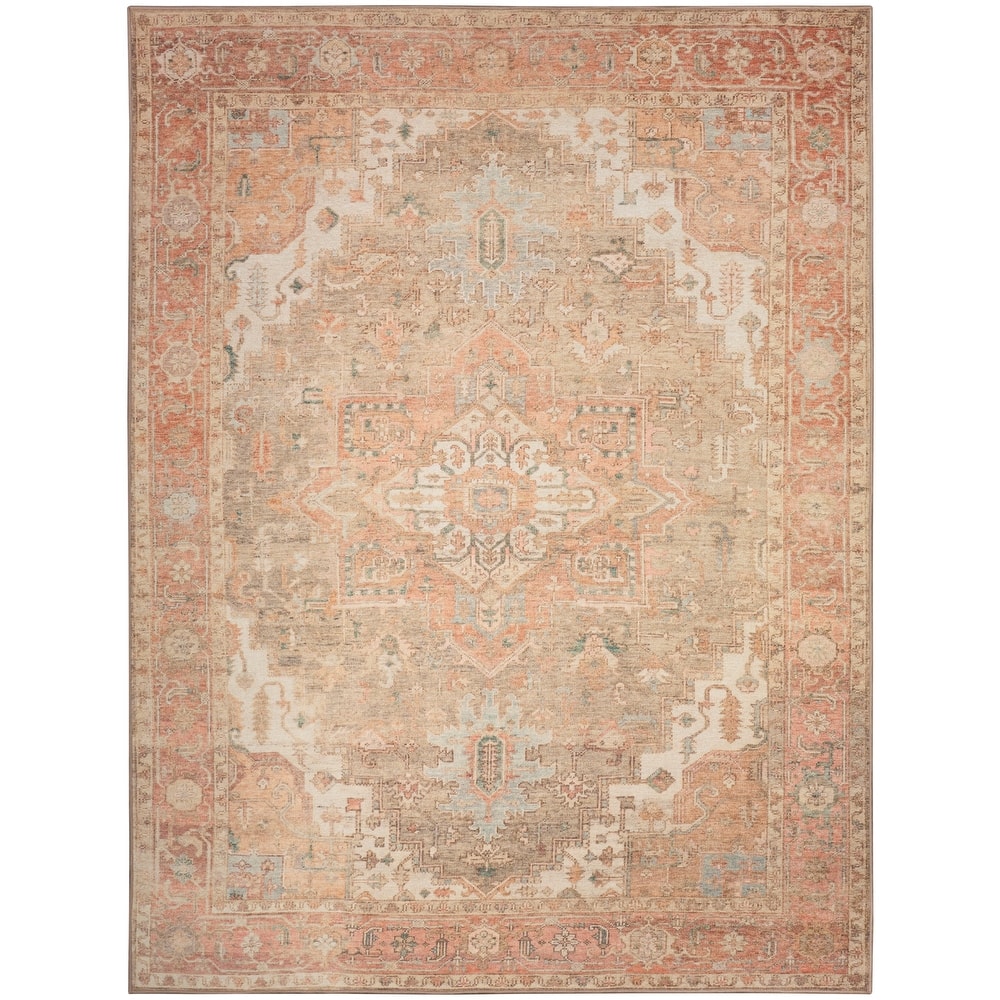 Nourison Vintage Washables Indoor only Persian Area Rug