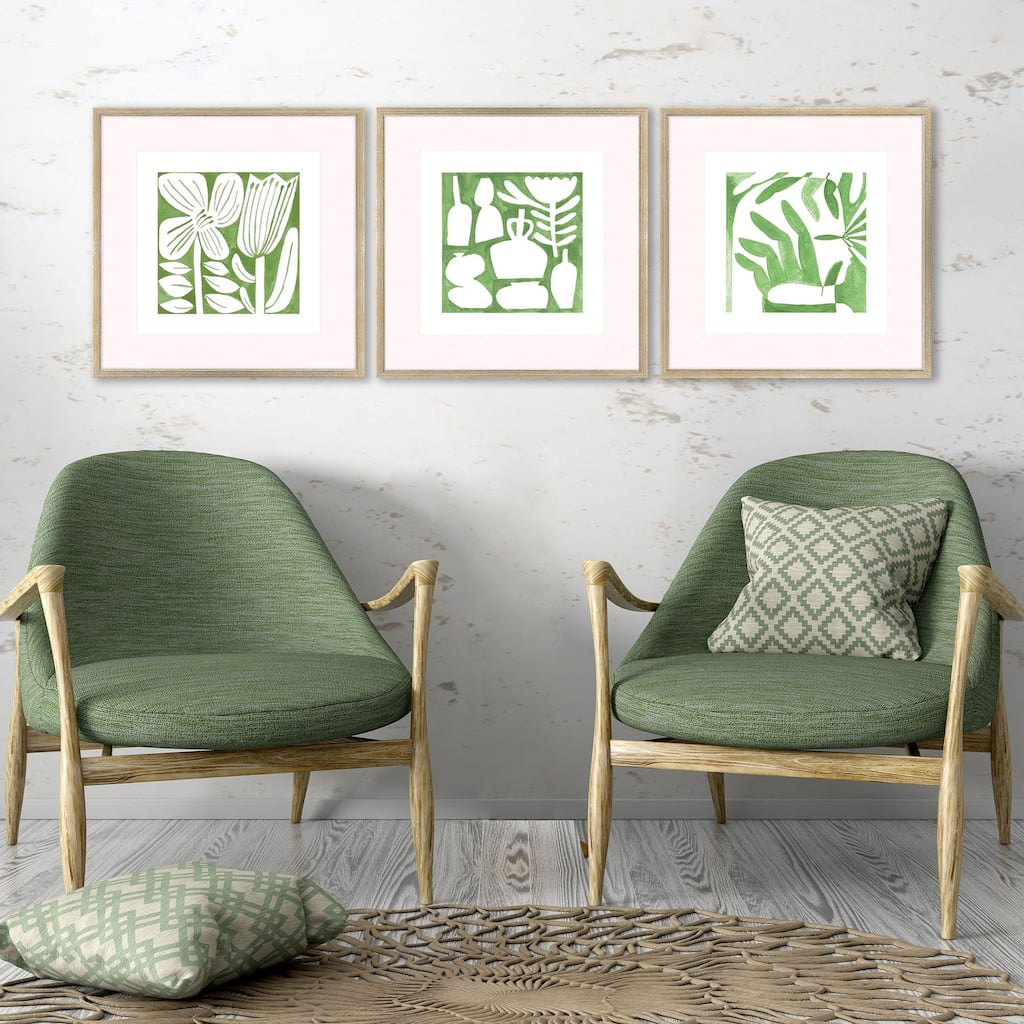 Paragon Minimal Moments II Framed Art - Set of 3