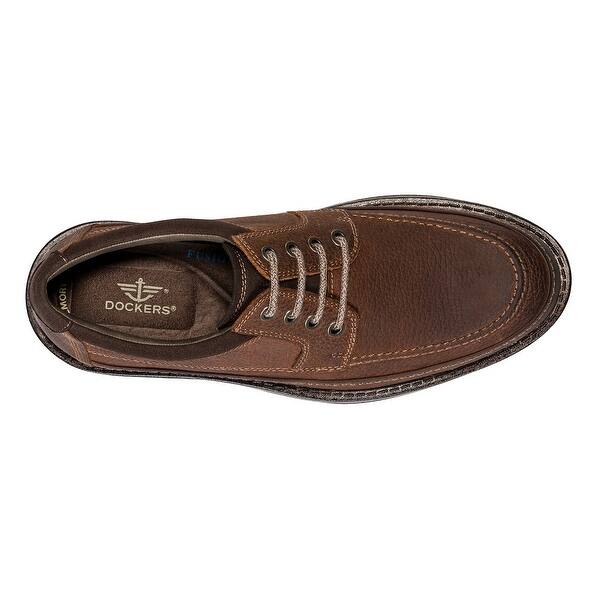 Shop Dockers Mens Eastview Leather Rugged Casual Oxford Shoe
