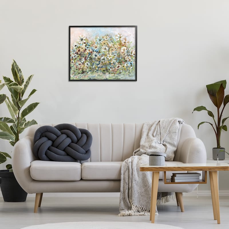 Stupell Bold Garden Blooms Framed Giclee Art Design By Roy Ebert