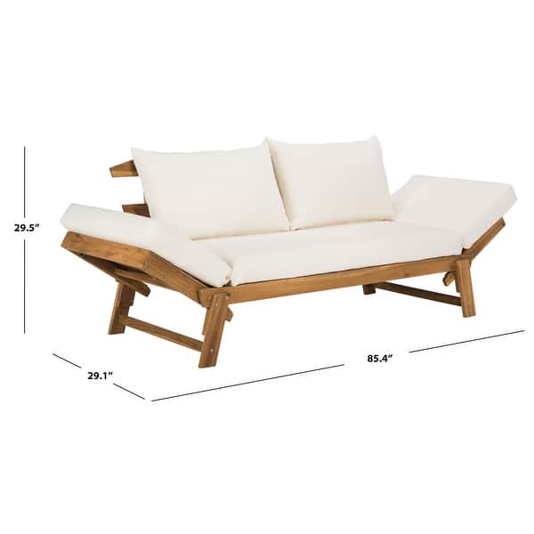 SAFAVIEH Tandra Natural/Beige Modern Contemporary Daybed