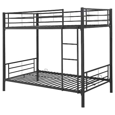 Hayward Contemporary Metal Frame Bunk Bed