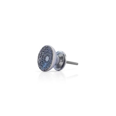 Ceramic Knob Handmade New Haven Black Cupped Ceramic Cabinet Knobs Grey Ceramic Knobs for Dresser Cabinet Drawers knob