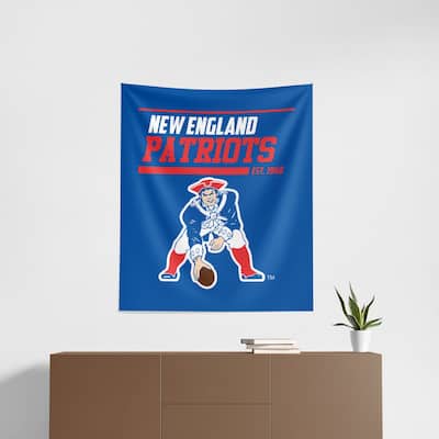 NFL New England Patriots 40 YD Dash Legacy Wall Hanging - 34"x40"