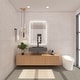 preview thumbnail 49 of 157, Pyramid Solid Surface Wall-Mounted Bathroom Sink