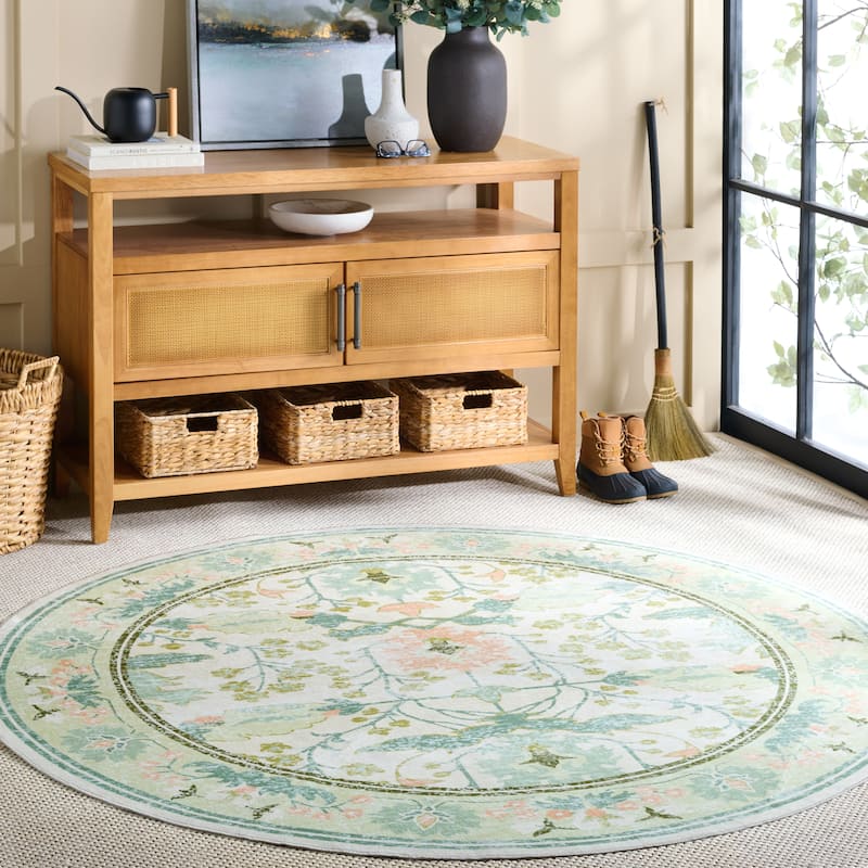 Martha Stewart Livioara Machine Washable & Slip Resistant Rug
