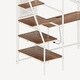 preview thumbnail 19 of 17, Full Size Loft Bed with Built-in Charging Station & LED Lighting, Heavy-Duty Metal Loft Bed Frame with Desk & Safety Guardrails