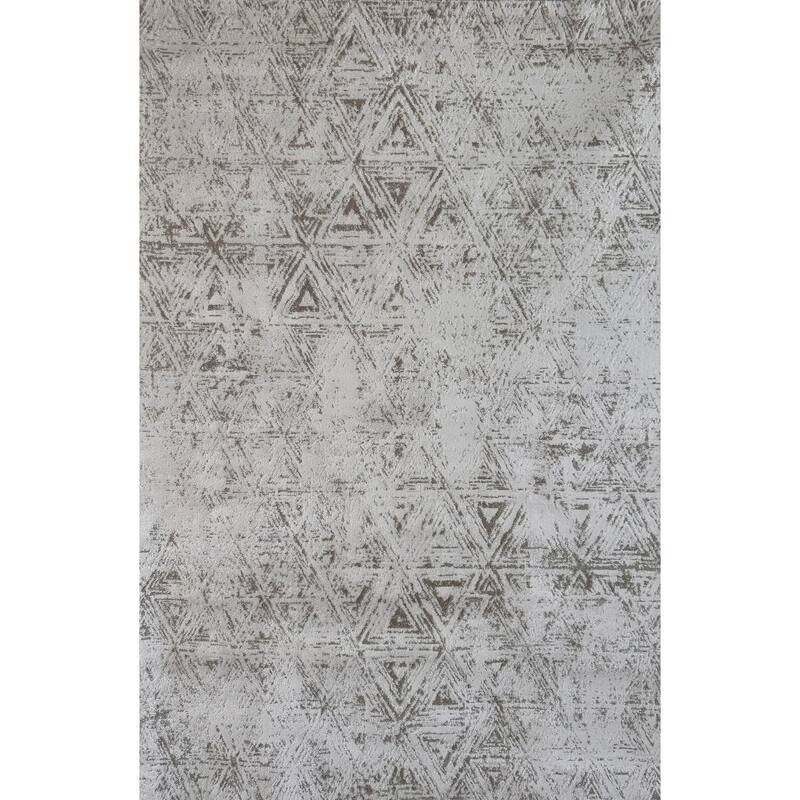 Rug Branch Cadence Abstract Indoor Area Rug, Brown Beige