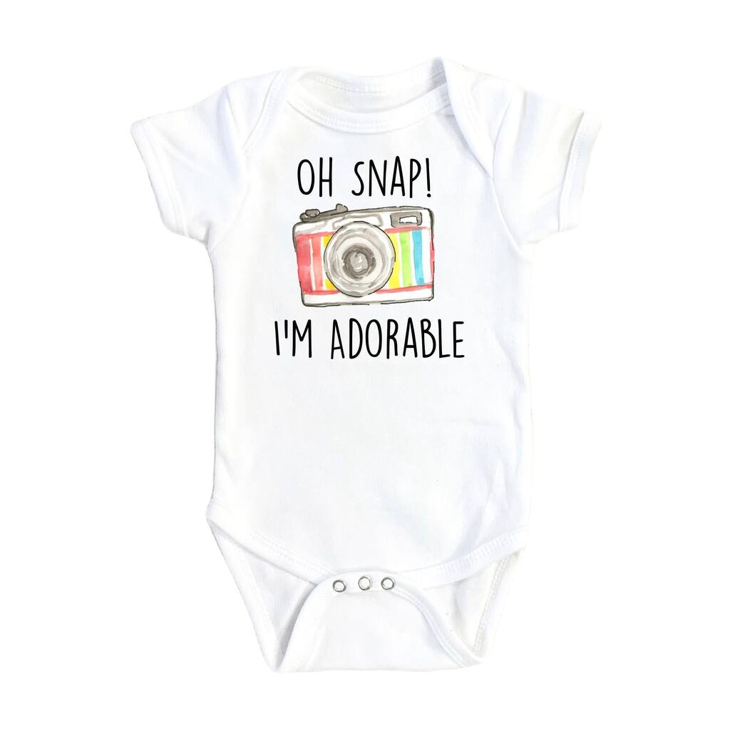 Photographer - Baby Boy Girl Clothes Infant Bodysuit Funny Cute Newborn 1G