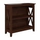 preview thumbnail 2 of 50, Key West Small 2 Shelf Bookcase by Bush Furniture