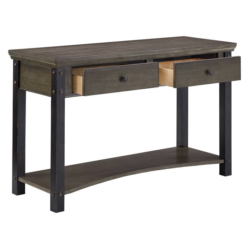 Richter Wood Finish Sofa Table by iNSPIRE Q Classic - Sofa Table