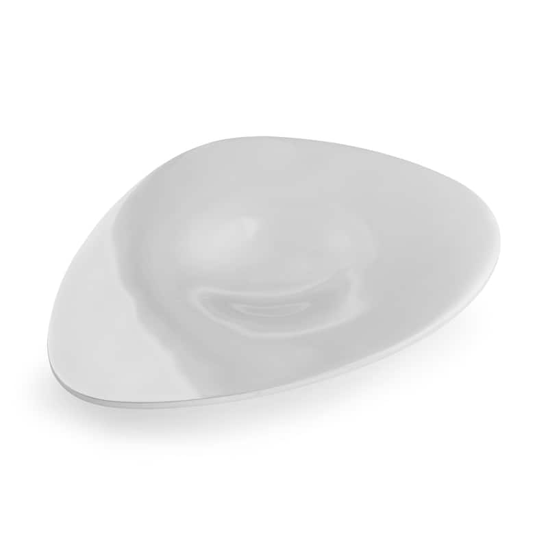 Nambe The Cortina Low Pedestal Tray - Silver - 1 Piece