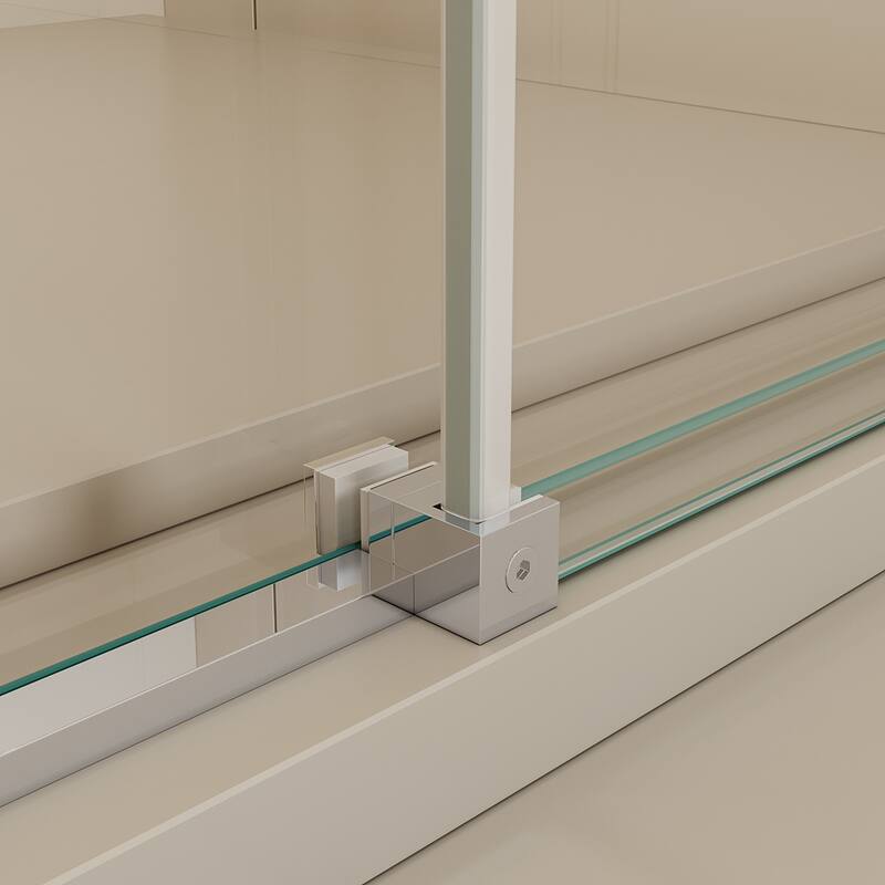 Semi-Frame Single Sliding Shower Door