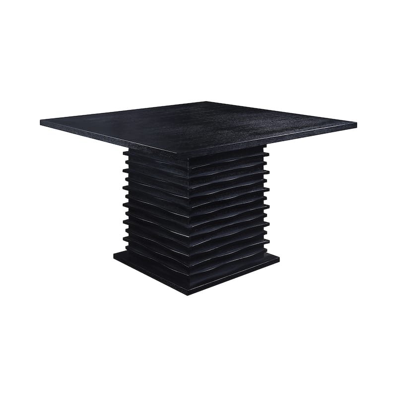 Giannis Black and Grey 9-piece Square Counter Height Dining Set