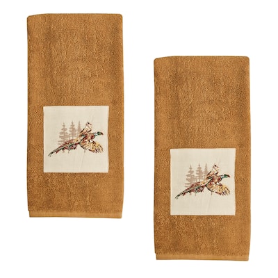 Park Designs Gamekeeper Terry Hand Towel Set of 2 - Fingertip Towel