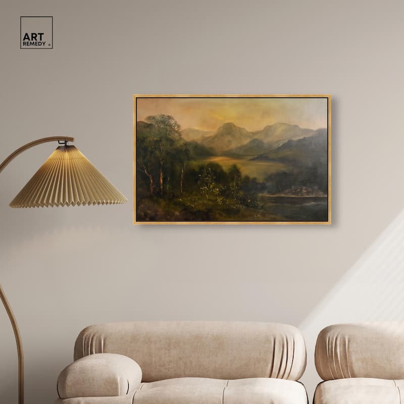Highland Hues Canvas by Art Remedy