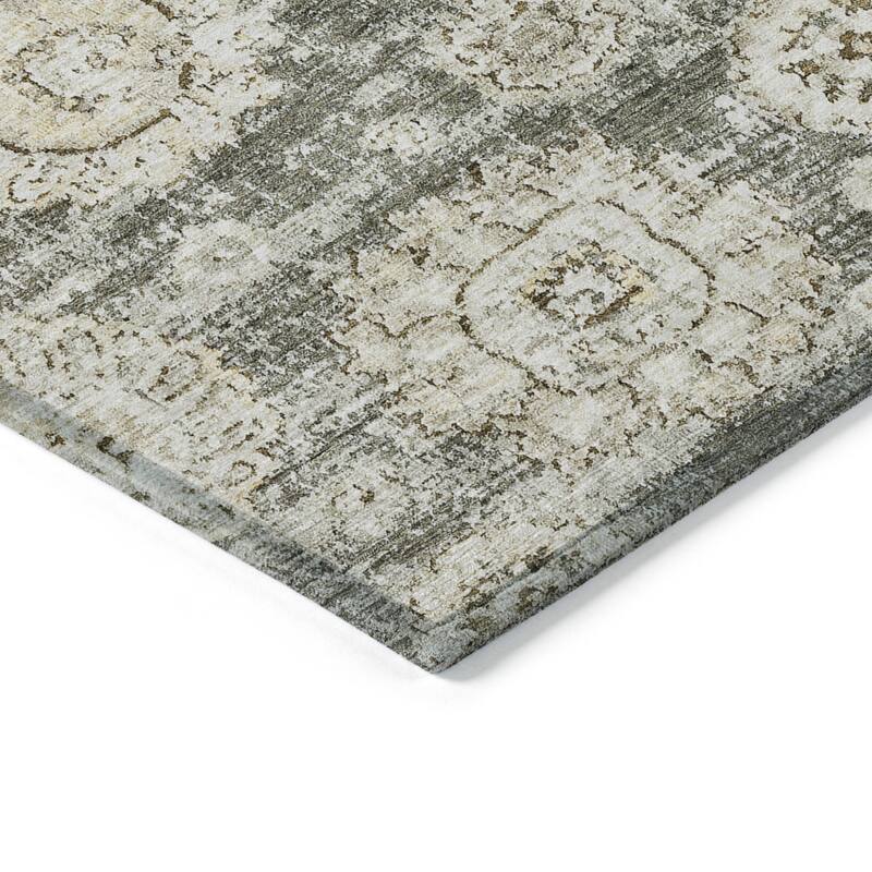 HomeRoots Floral Transitional Rectangle Outdoor Rug