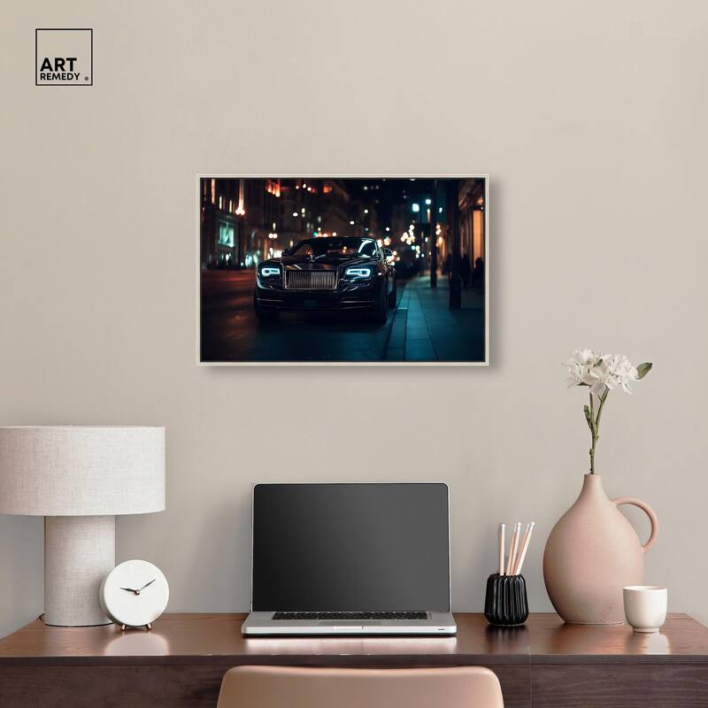 Phantom's Gleam Canvas by Art Remedy