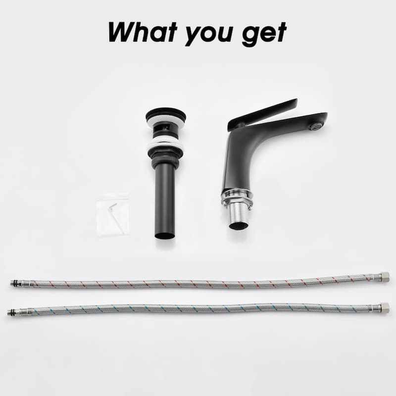Stylish Minimalist Design Faucet with Hose
