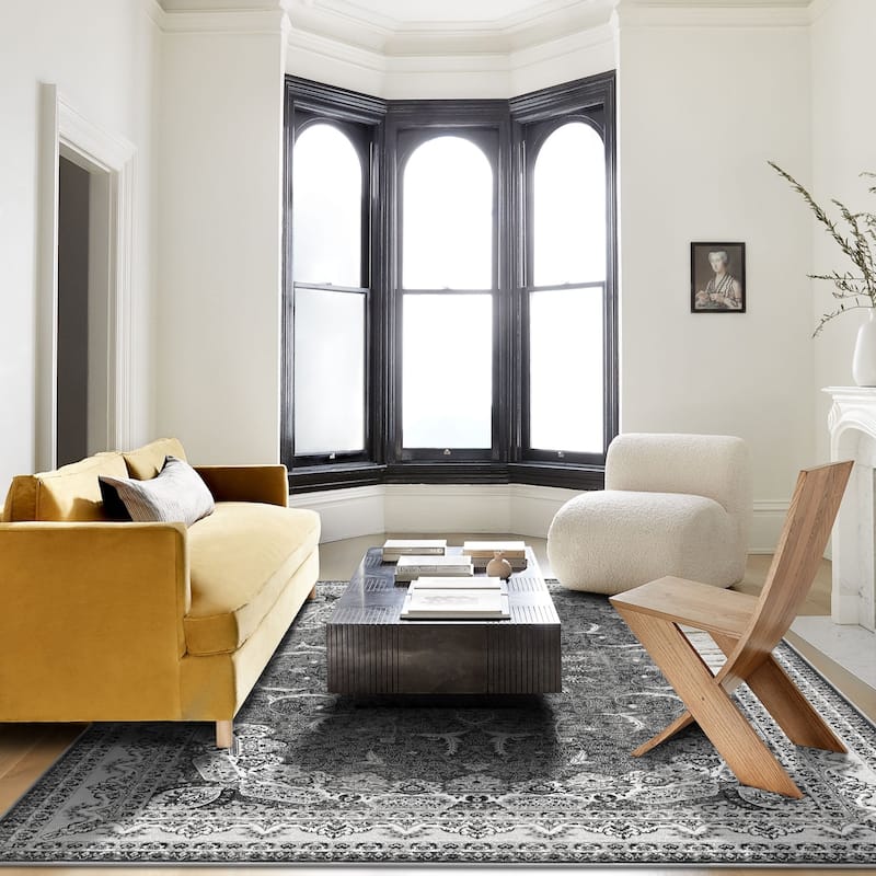 Bohemian Faux Cashmere Rug