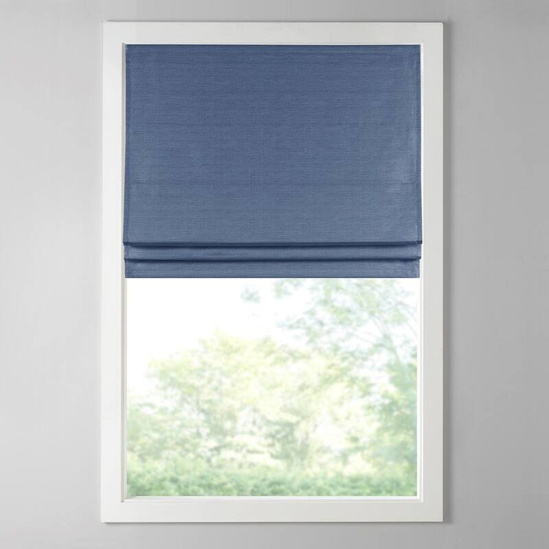 Printed Room Darkening Cordless Roman Shade