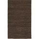 preview thumbnail 30 of 110, Chapra Hand Woven Chunky Jute Area Rug 3' 6" x 5' 6" - Brown - Rectangle