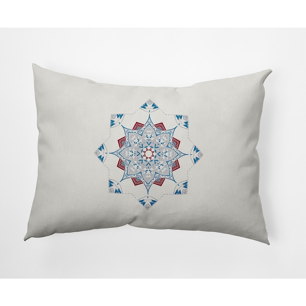 Snowflake Star Winter Soft Spun Polyester Decorative Throw Pillow