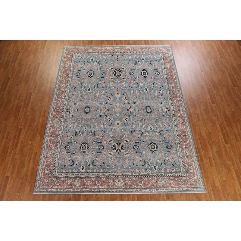Sultanabad Ziegler Turkish Oriental Area Rug Wool Hand-knotted Carpet - 9'9" x 13'0"