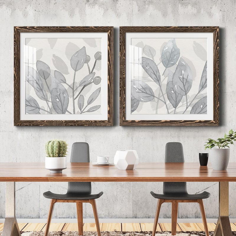 Shadow Leaves I-Premium Framed Print - Ready to Hang