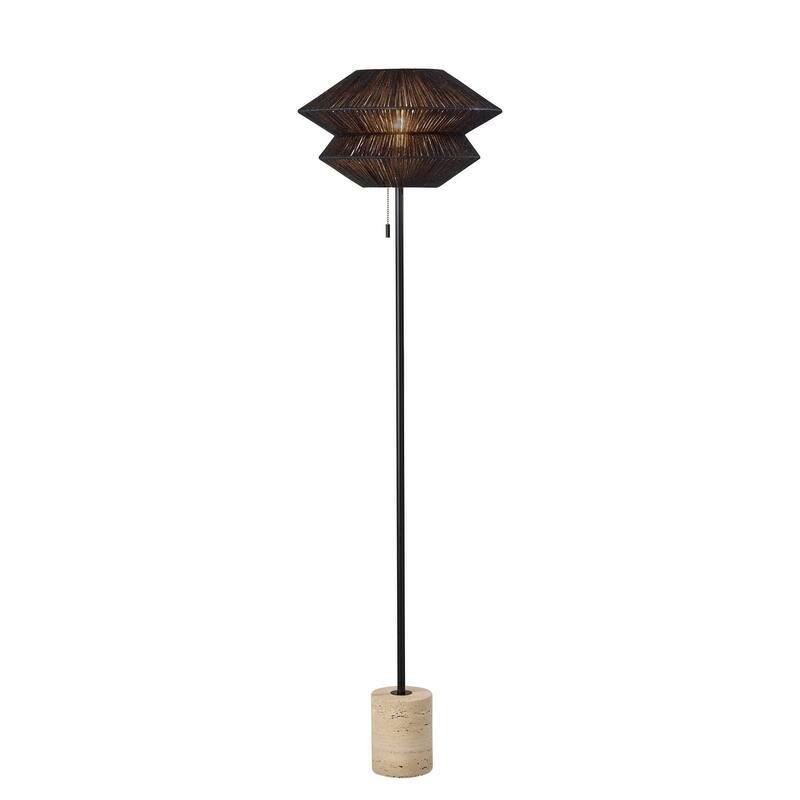 Gardner Floor Lamp - Black - Black