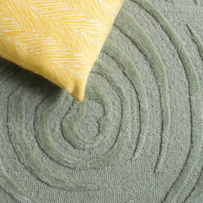 SAFAVIEH Handmade Glamour Oprica Contemporary Wool Rug