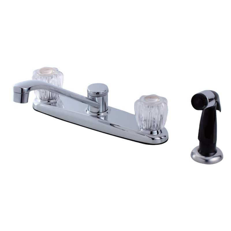 Kingston Brass Americana 1.8 GPM Standard Kitchen Faucet - Includes - Polished Chrome