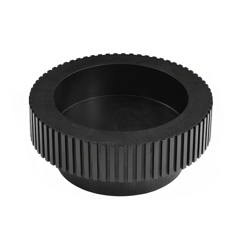 31.49'' Round Coffee Table with Storage Small Coffee Table for Apartment