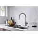 preview thumbnail 21 of 30, Ultra Faucets Euro Collection Single-Handle Kitchen Faucet With Pull-Down Spray