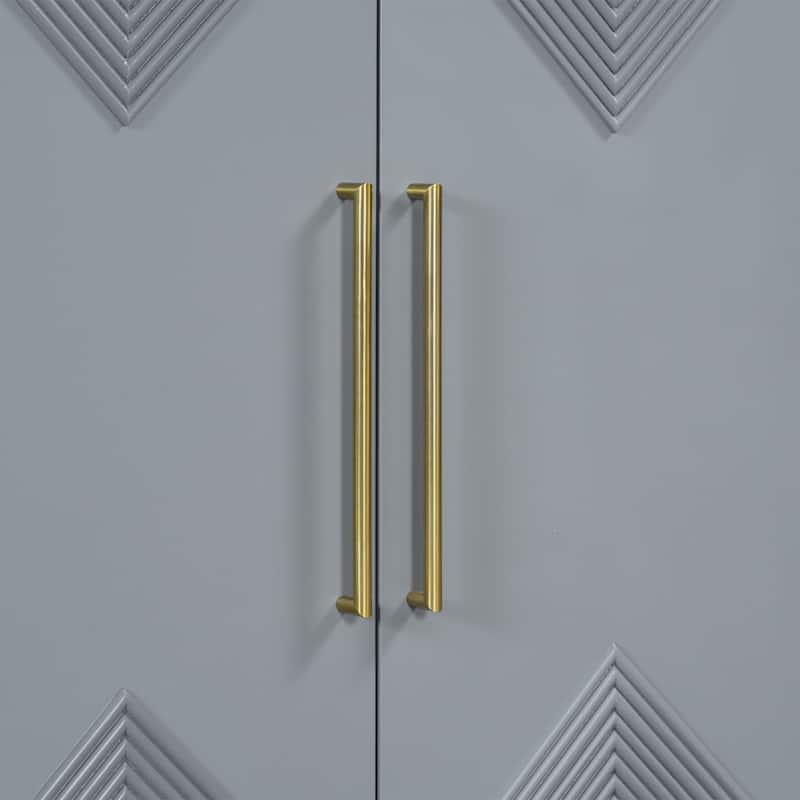 Unique Four Door Cabinet
