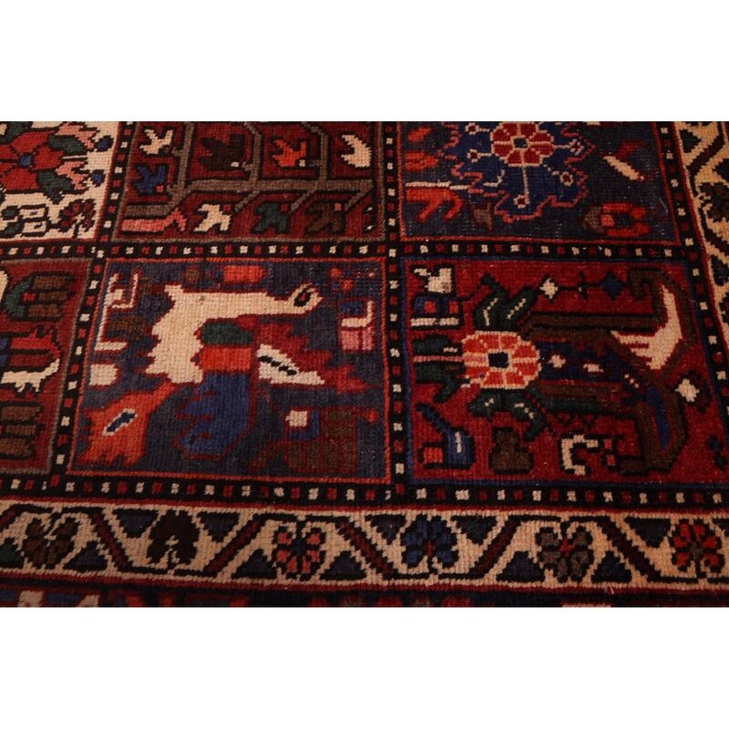 ECARPETGALLERY Hand-knotted Kayseri Vintage Red Wool Rug - 5'1 x 10'2