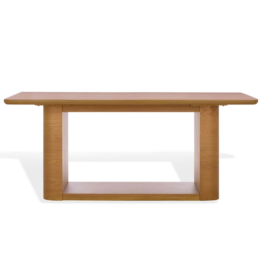 SAFAVIEH Couture Howard Oak Wood Dining Table - 71"W x 37"D x 30"H
