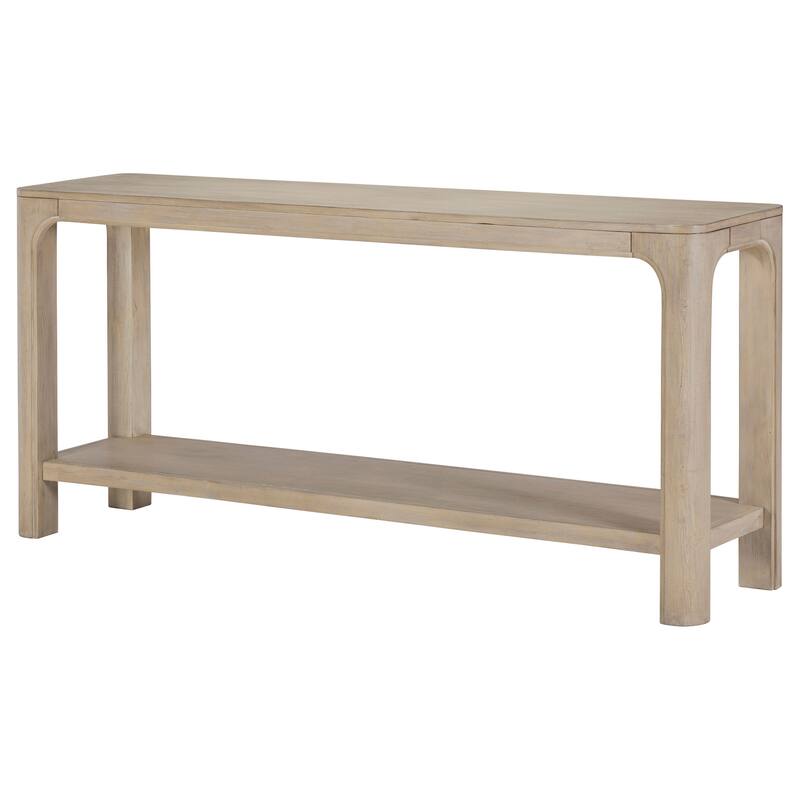 Solano 64-inch Entryway Console Sofa Table Weathered Mango - 64.25'' x 16'' x 30''