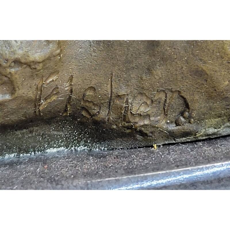 Mother And Baby Giraffe Bronze Bust Sculpture Statue Figure Decor 18 Inches X 9 Inches